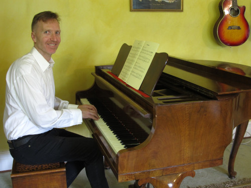 Anthony Gosnell - Piano Tutor - Feurich Grand Piano